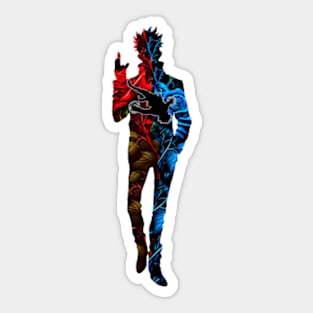 Jujutsu Kaisen Satoru Gojo roses Sticker